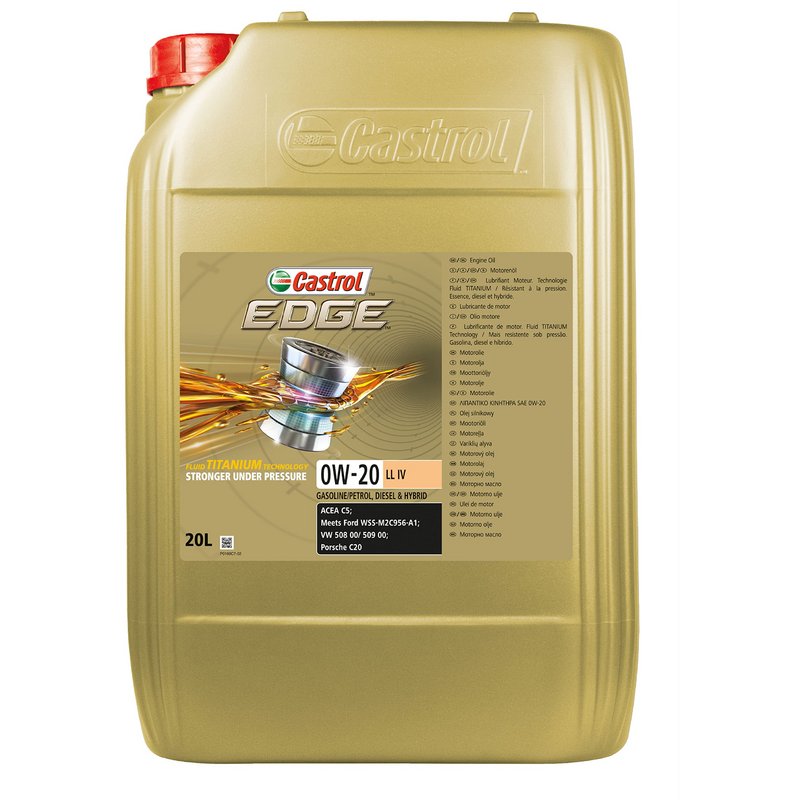 Huile Moteur Castrol Edge 0W20 LL IV 20L