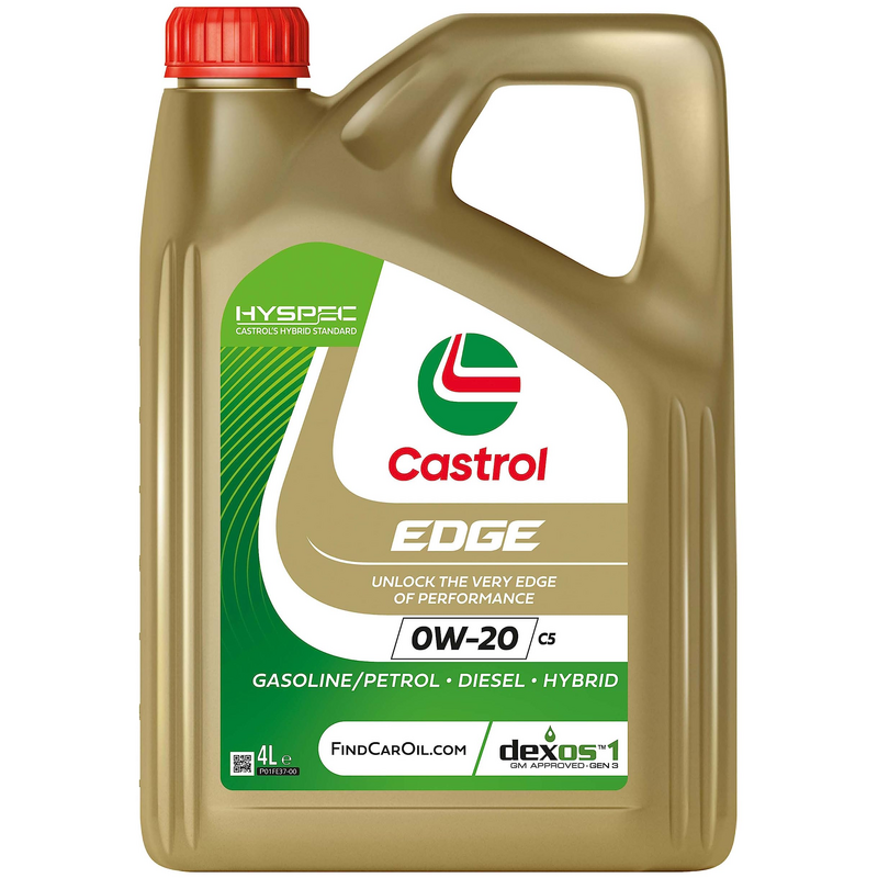 Huile Moteur Castrol Edge 0W20 C5 4L pour MAZDA 3 (BL)  2.2 MZR CD (BL10) 185cv