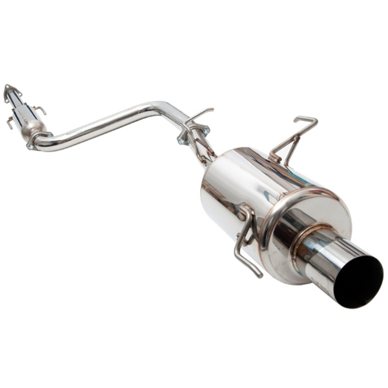 Cat-Back SRS R60 2.35" Inox Tip pour HONDA CIVIC VI Hatchback (EJ, EK)  1.6 VTi (EK4) 160cv