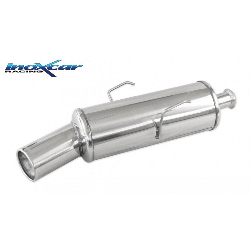Echappement Final Inoxcar  102mm Rolled pour CITROËN SAXO (S0, S1)  1.1 X, SX 60cv