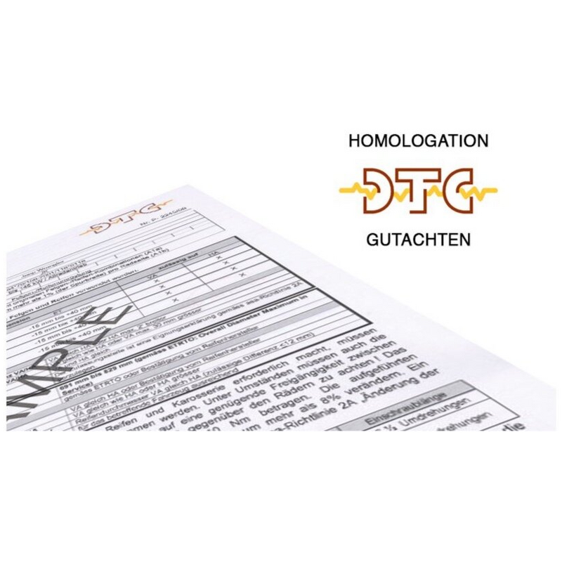 Certificat DTC pour Cales Powertech   pour BMW 3 Décapotable (E36)  328 i 193cv