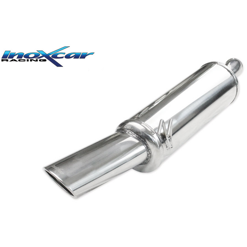 Echappement Final Inoxcar  120x80 Oval pour FIAT COUPE (175_)  2.0 20V Turbo 220cv