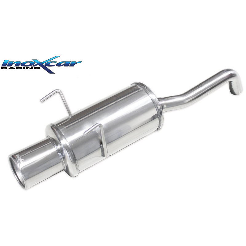 Endschalldämpfer Inoxcar  102mm Rolled für FIAT PANDA (169_)  1.4 (169AXE1B) 100ps