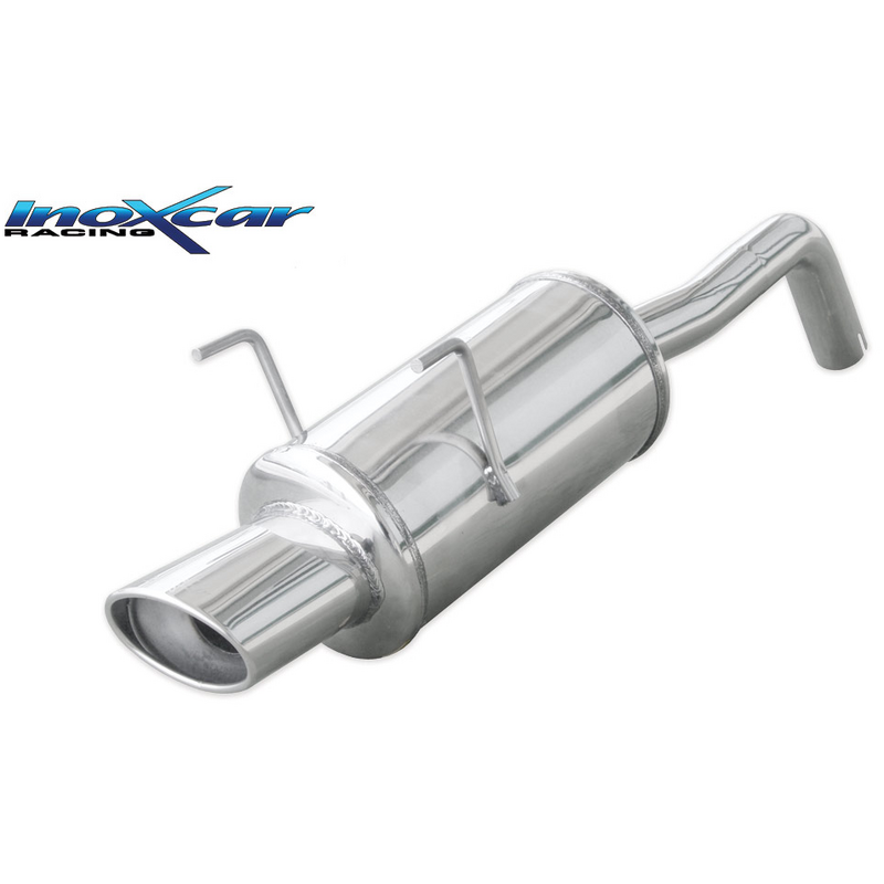Echappement Final Inoxcar  120x80 Oval pour FIAT PANDA (169_)  1.4 (169AXE1B) 100cv