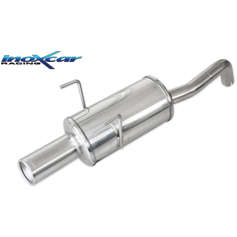 Echappement Final Inoxcar  80mm Rolled pour FIAT PANDA (169_)  1.4 (169AXE1B) 100cv