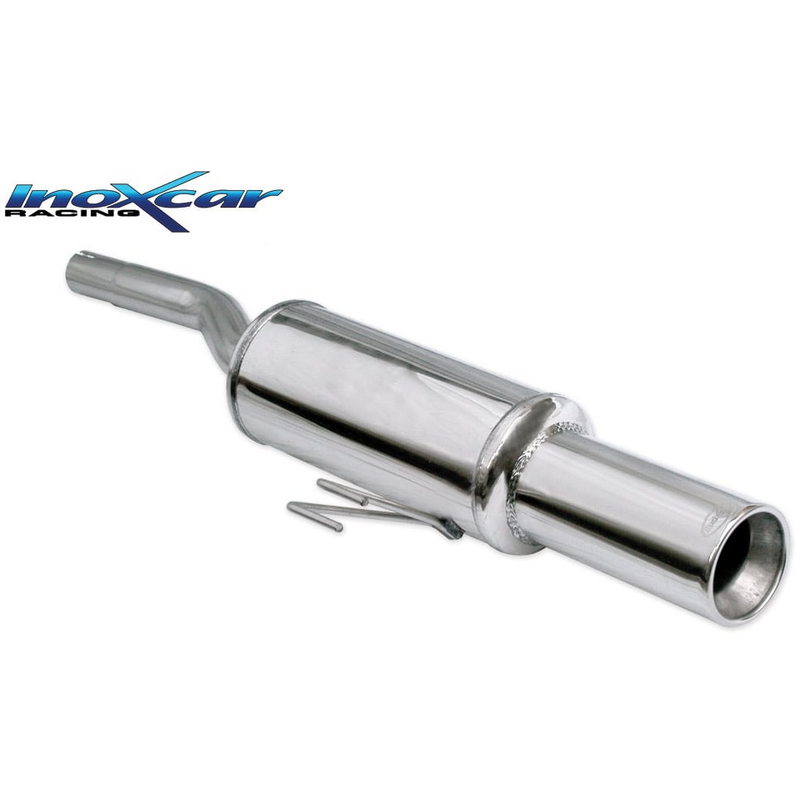 Endschalldämpfer Inoxcar  102mm Rolled für FIAT PUNTO (188_)  1.2 60 (188.030, .050, .130, .150, .230, .250) 60ps
