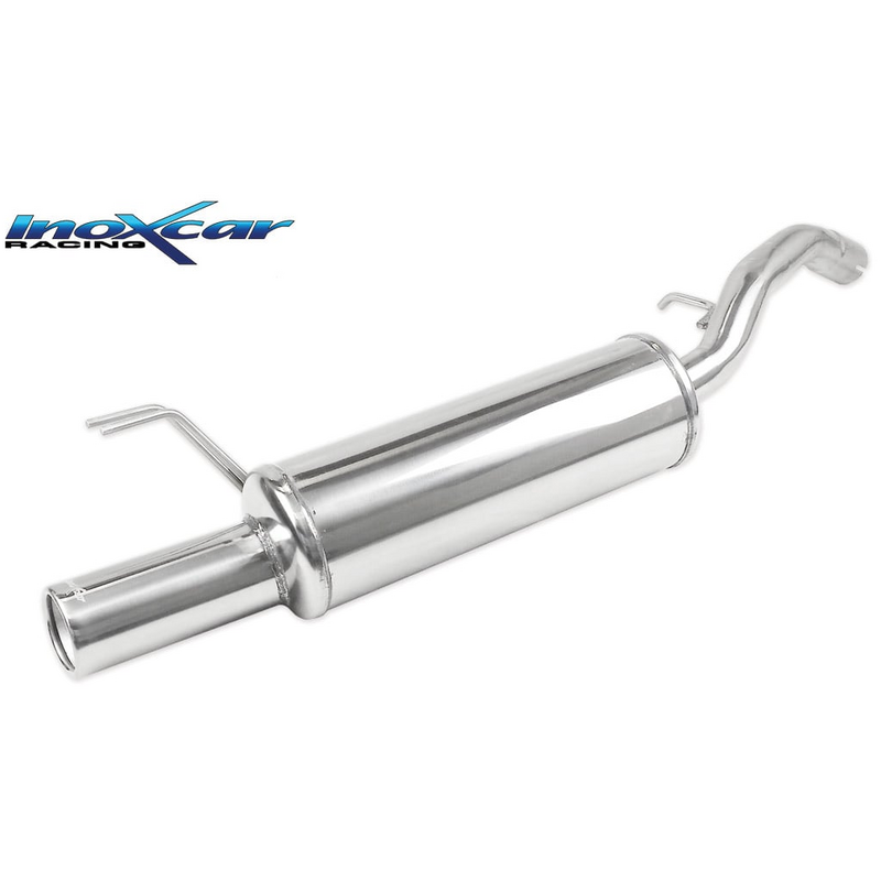 Echappement Final Inoxcar  80mm Rolled pour FIAT STILO Multi Wagon (192_)  1.6 16V 103cv