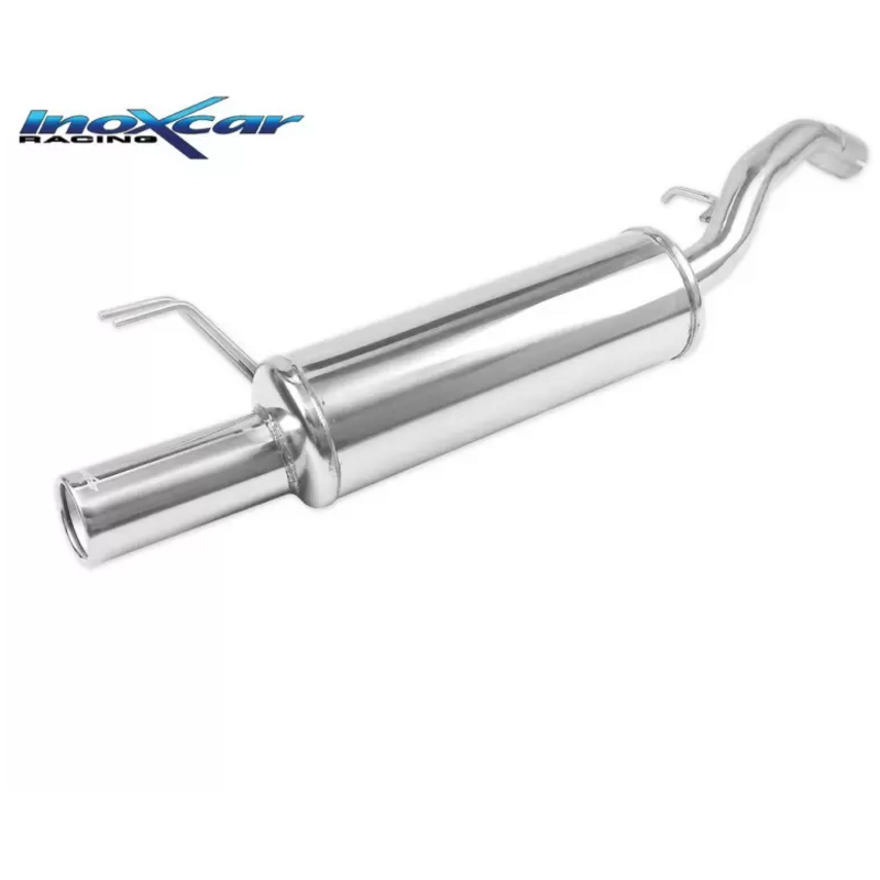 Endschalldämpfer Inoxcar  80mm Rolled für FIAT STILO (192_)  2.4 20V (192_XD1A, 192AXD12) 170ps