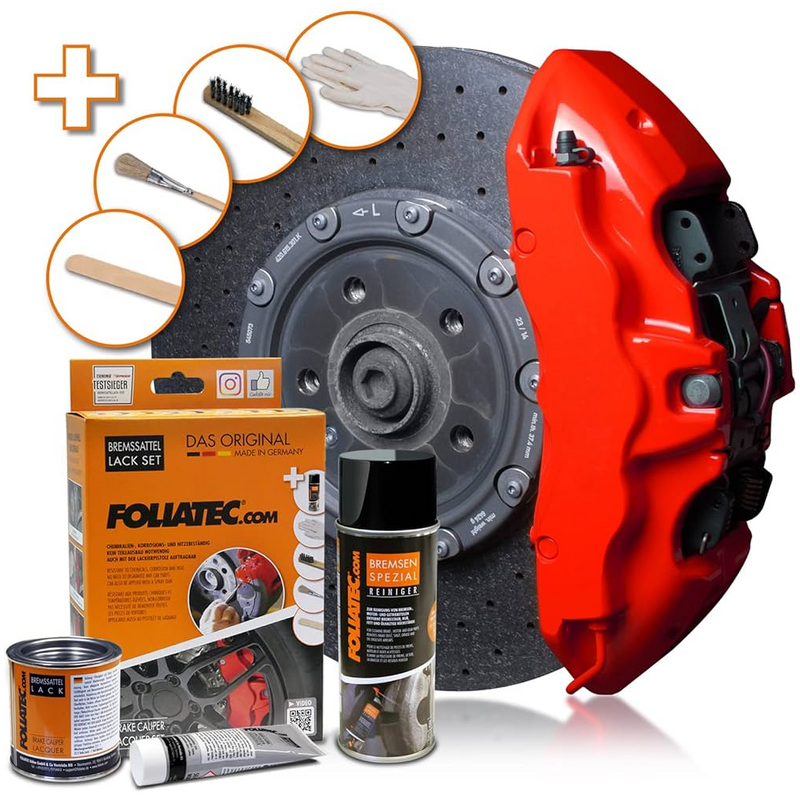  Foliatec Performance Red Bremssattellack-Set 125ml für MINI MINI (F55)  One First 75ps
