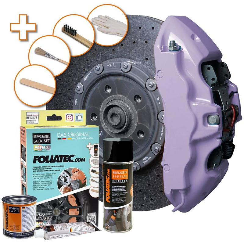  Foliatec Soft Violet Bremssattellack-Set 125ml für BMW 3 Décapotable (E93)  330 i 272ps