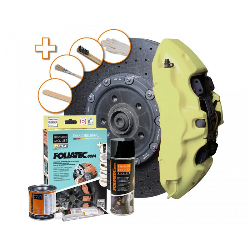  Foliatec Creamy Vanilla Bremssattellack-Set 125ml für DACIA SANDERO  1.4 (BS0C, BS0A, BS0G, BS1F, BS0E) 75ps
