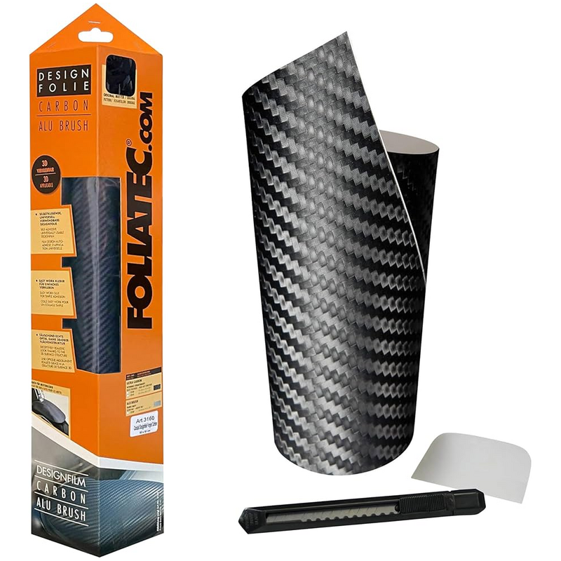 Film de Covering Foliatec Carbone 152x20cm pour MINI MINI Décapotable (R57)  Cooper 120cv