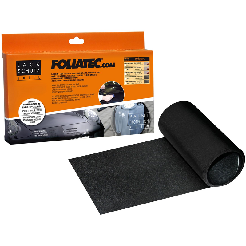 Film de Protection Foliatec Noir Structuré 17x165cm pour MAZDA 2 (DE_, DH_)  1.5 (DE5FS) 103cv