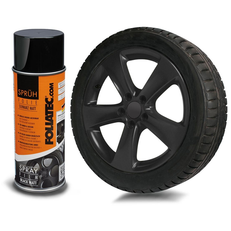 Plastidip Foliatec Noir Mat 400ml pour BMW 5 (E34)  530 i 188cv