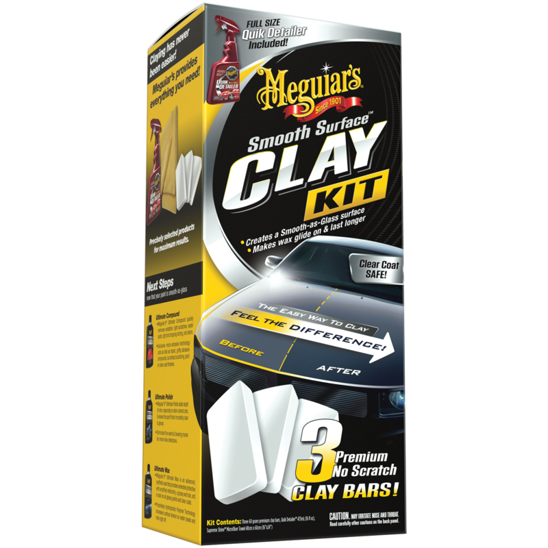 Kit de Décontamination Meguiars Clay Kit  pour FORD FOCUS I (DAW, DBW)  RS 215cv