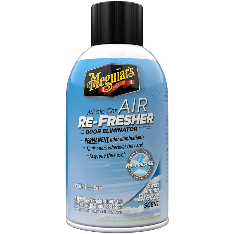 Eliminateur d'odeurs Meguiars Air Refresher Summer Breeze 60ml pour MINI MINI (R56)  Cooper S 184cv