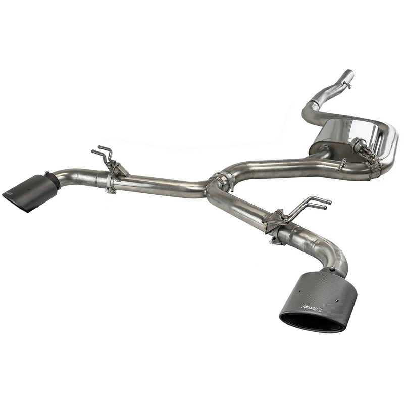 Cat-Back mit Klappensystem Bull-X  2.75" 145x90 Carbon für KIA CEE'D (JD)  1.6 GT 204ps