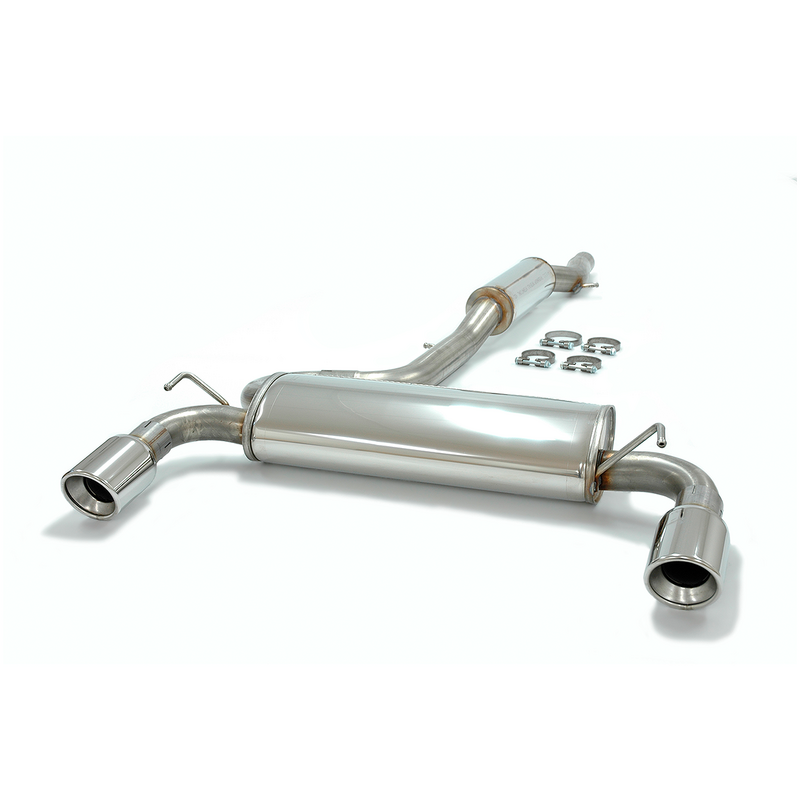 Cat-Back Bull-X Classic Line 2.75 100mm für VW GOLF IV (1J1)  3.2 R32 4motion 241ps