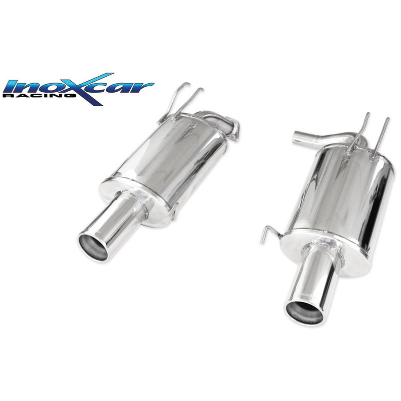 Echappement Final Inoxcar  102mm Rolled pour HONDA ACCORD VII (CL, CN)  2.4 (CL9) 190cv