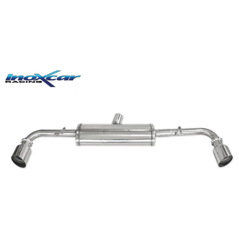 Endschalldämpfer Inoxcar  102mm Racing für ALFA ROMEO 4C (960_)  1.8 (960.CXB1A) 241ps