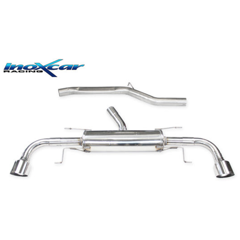 Echappement Final Inoxcar  114mm Racing pour ALFA ROMEO STELVIO (949_)  2.0 Q4 (949.AXF2A) 201cv