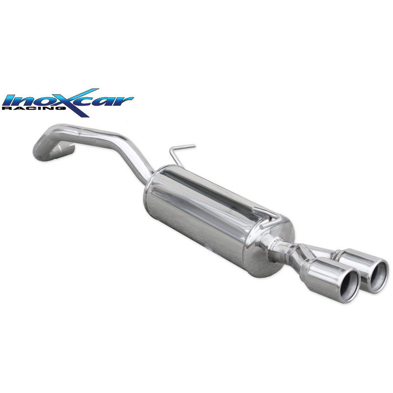 Endschalldämpfer Inoxcar  2x80mm für AUDI A1 (8X1, 8XK)  1.4 TFSI 185ps