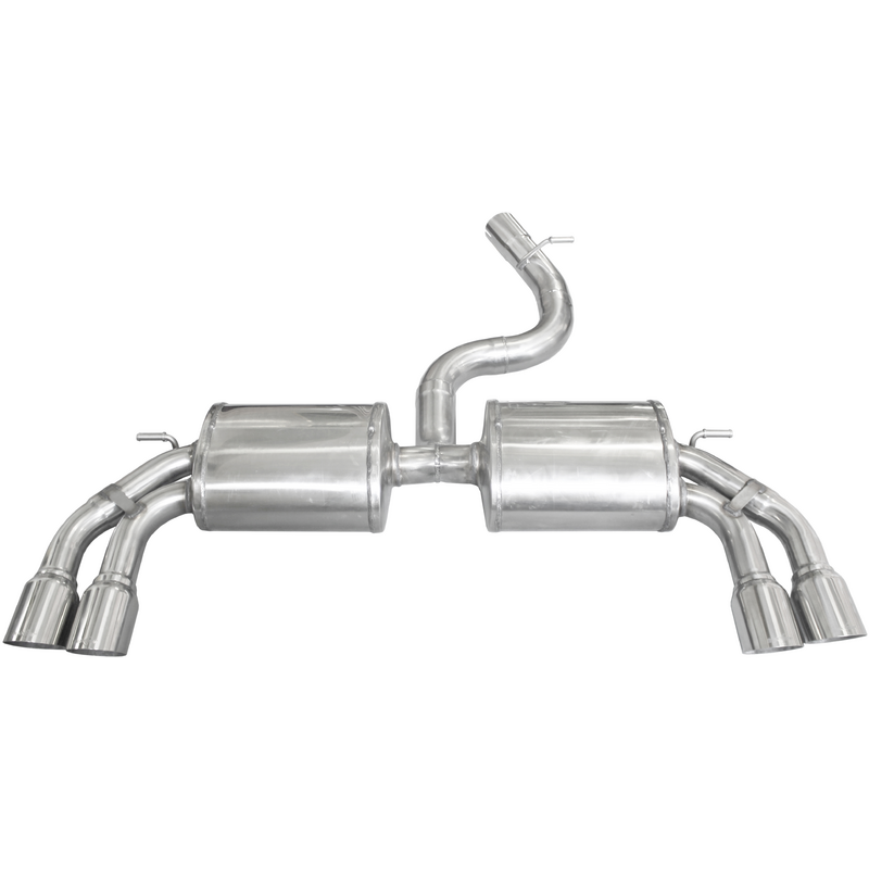 Echappement Final Inoxcar  2x80mm Racing pour AUDI A3 (8V1, 8VK)  S3 quattro 300cv