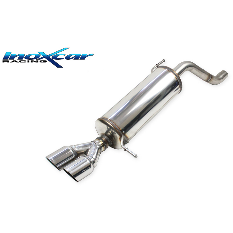 Endschalldämpfer Inoxcar  2x90mm Racing für HYUNDAI i20 III (BC3, BI3)  1.0 T-GDI hybrid 48V 120ps