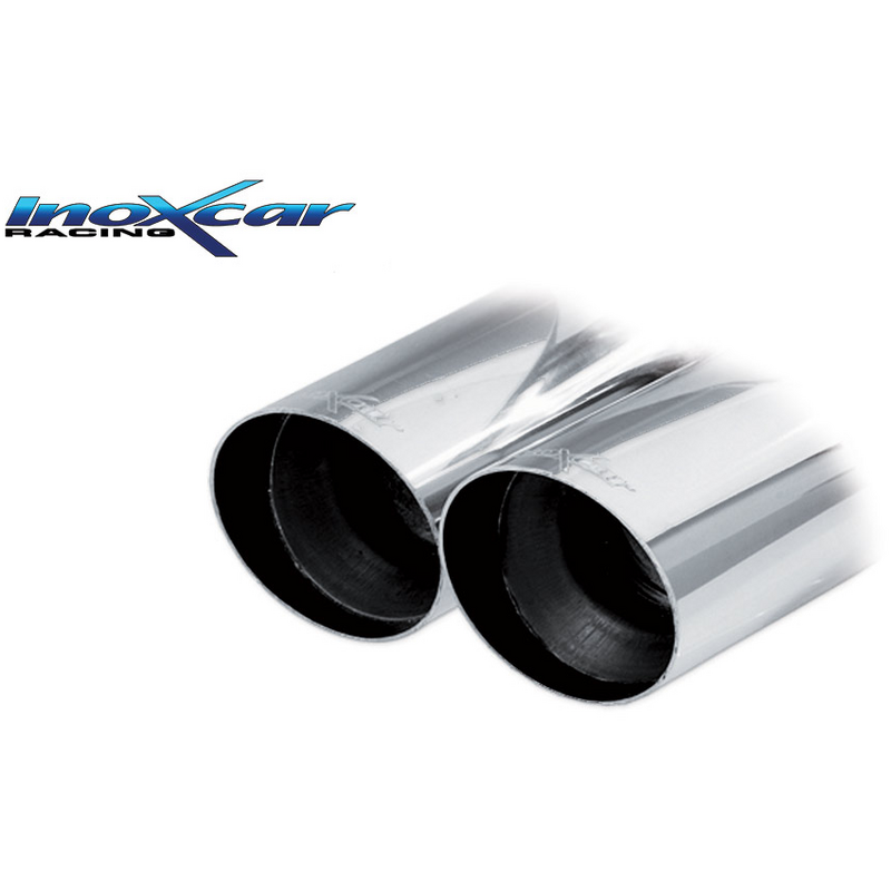 Echappement Final Inoxcar  2x80mm Racing pour AUDI A3 Sportback (8VA, 8VF)  2.0 TFSI quattro 190cv
