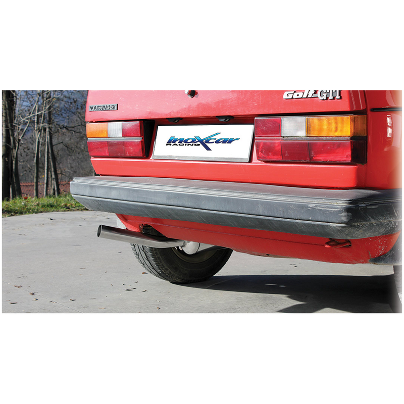 Echappement Final Inoxcar  50mm German Style pour VW GOLF I (17)  1.8 GTI 112cv