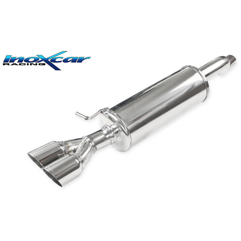 Endschalldämpfer Inoxcar  2x80 Racing für VW POLO VI (AW1, BZ1, AE1)  GTI 207ps