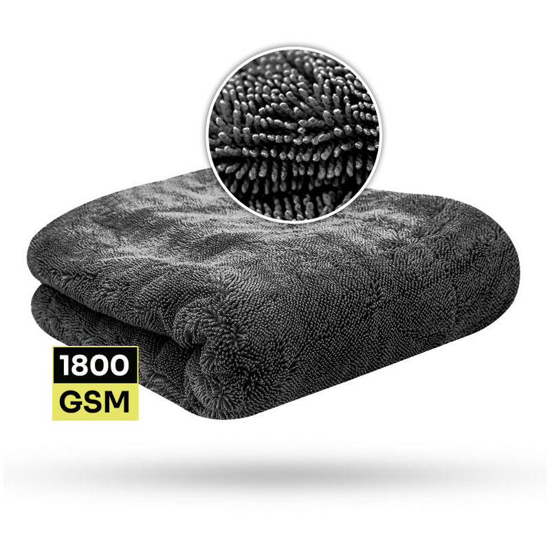 Serviette de Séchage Liquid Elements Black Hole Extreme XL 50x80cm 1800 GSM  pour RENAULT WIND (E4M_)  1.6 (E4MB, E4MC) 133cv