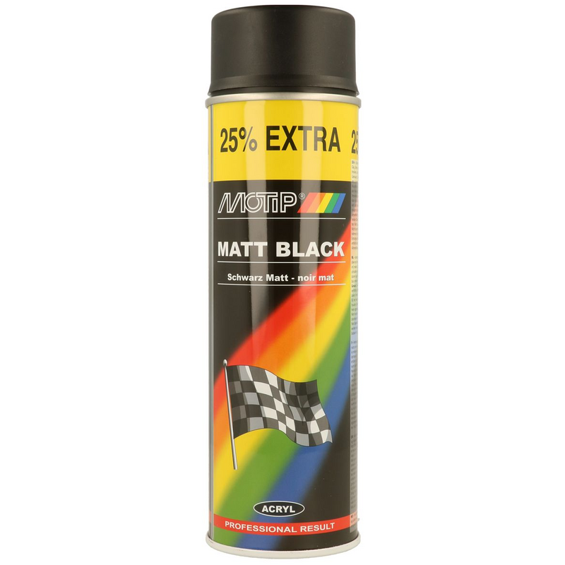  Motip Rallye Schwarz Matt 500ml für MINI MINI PACEMAN (R61)  Cooper S ALL4 190ps
