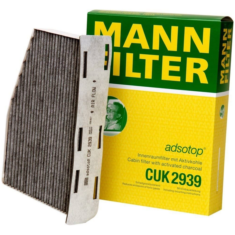 Filtre à Pollen MANN à charbon actif pour VW CC B7 (358)  2.0 TDI 4motion 177cv