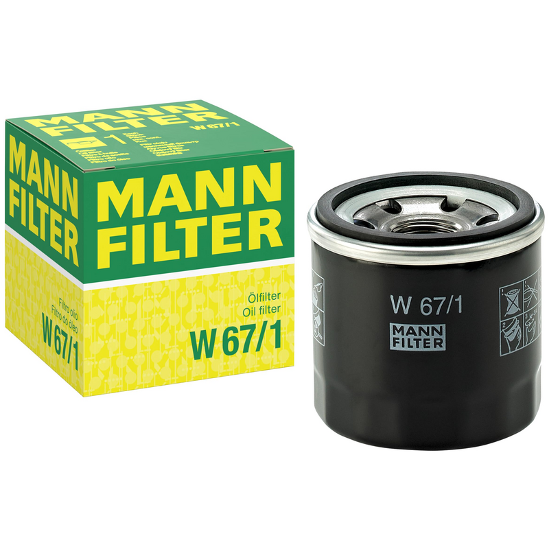 Filtre à huile MANN  pour MAZDA 3 (BL)  1.6 MZR (BL14) 105cv