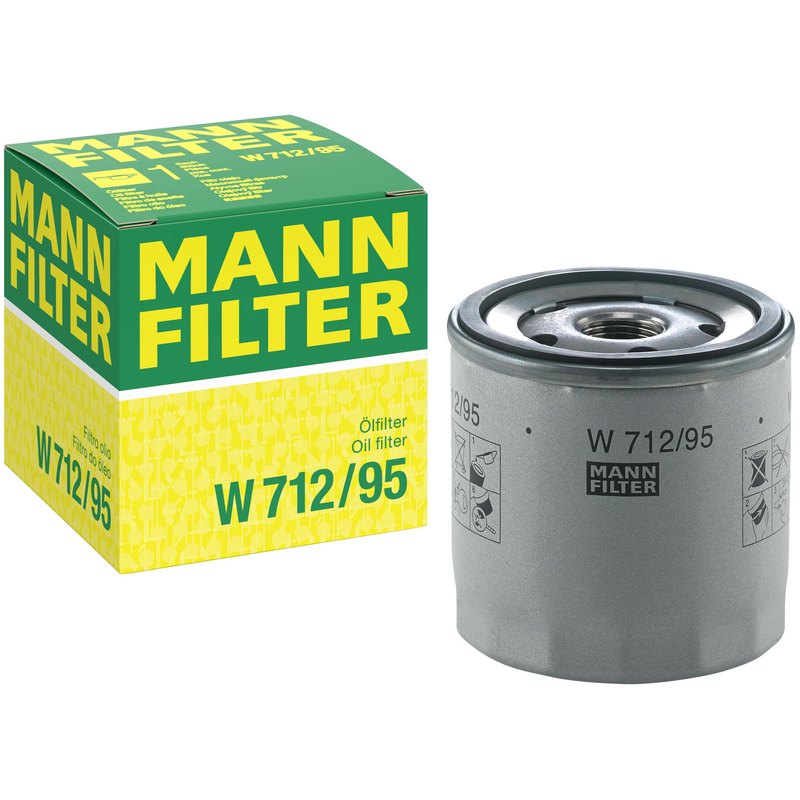 Filtre à huile MANN  pour VW PASSAT B8 (3G2, CB2)  1.4 TSI 4motion 150cv