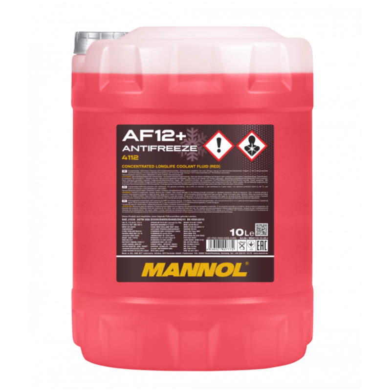 Antigel concentré Mannol 4112 AF12+ 10L pour BMW 6 (E63)  630 i 272cv