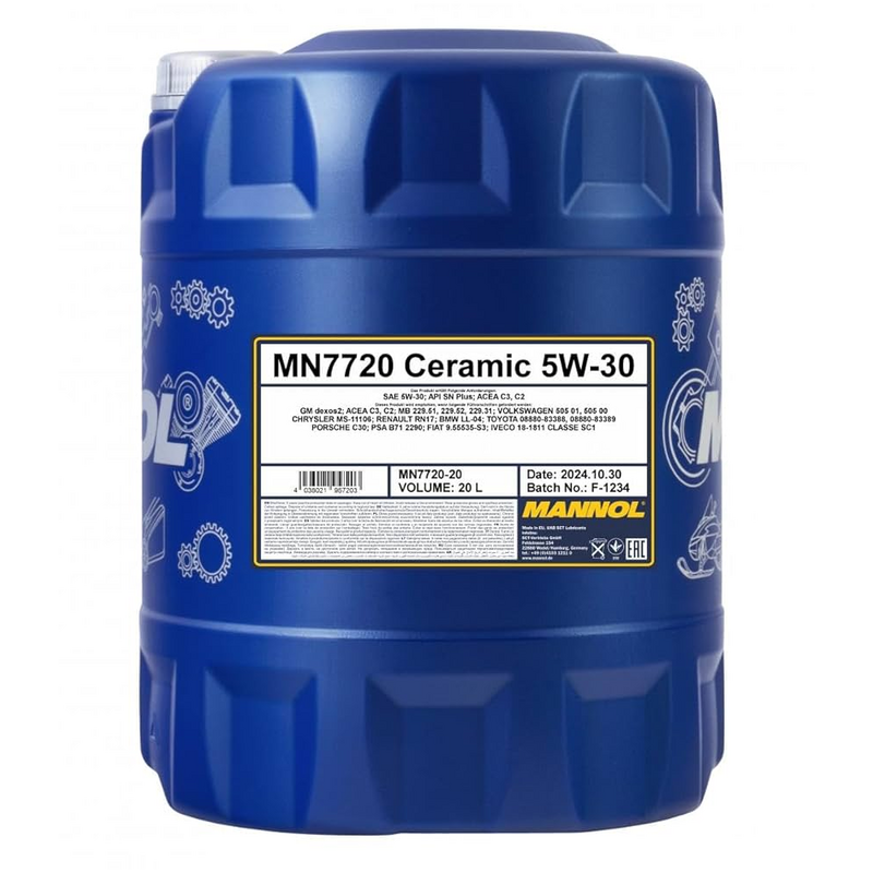  Mannol Ceramic 7720 5W30 20L