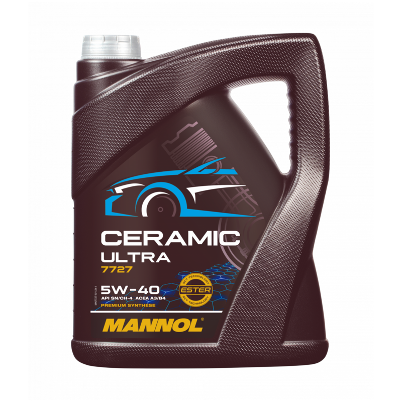  Mannol Ceramic Ultra 7727 5W40 5L für AUDI A5 (8T3)  RS5 quattro 450ps
