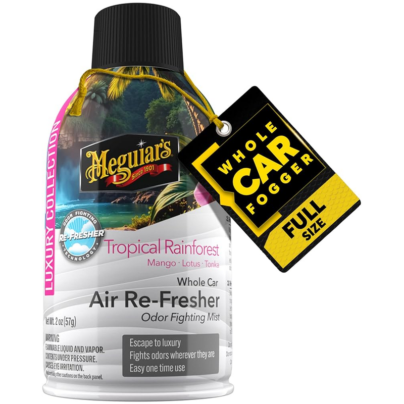 Eliminateur d'odeurs Meguiars Air Re-Fresher Tropical Rainforest 59ml pour RENAULT WIND (E4M_)  1.6 (E4MB, E4MC) 133cv
