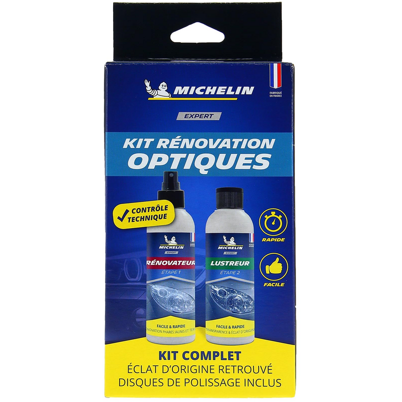 Kit Rénovation phares Michelin Expert  pour BMW 3 (E46)  320 d 136cv