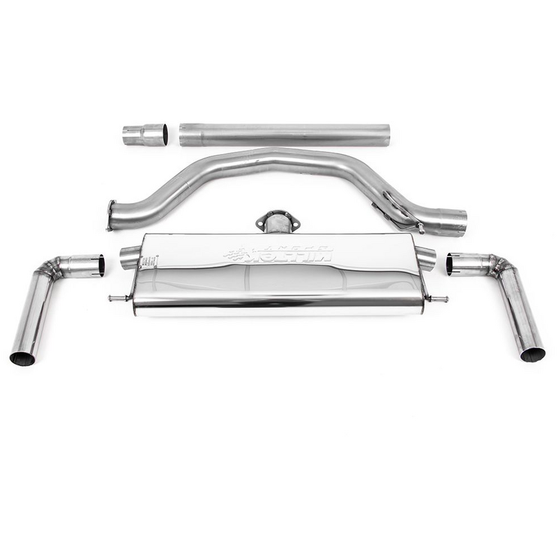 OPF-Back Milltek  3.15" Polished GT-115 für VW GOLF VIII (CD1, DA1)  2.0 GTI Clubsport 300ps