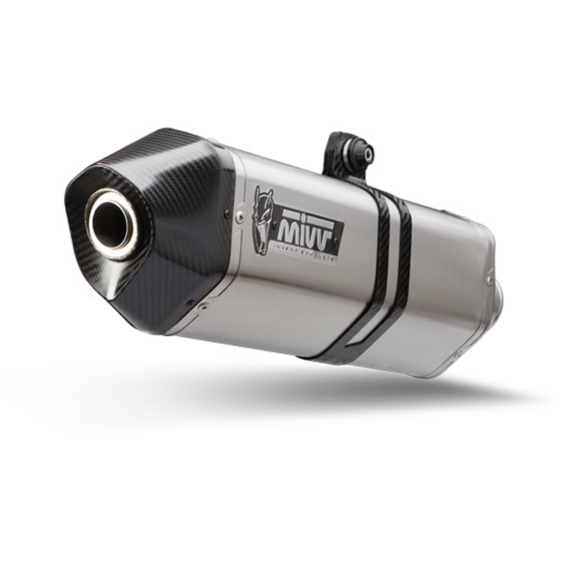  Mivv Speed Edge Inox/Carbon cap pour SUZUKI DL  DL 1000 V-Strom ABS (DD1) 74kW 2013-