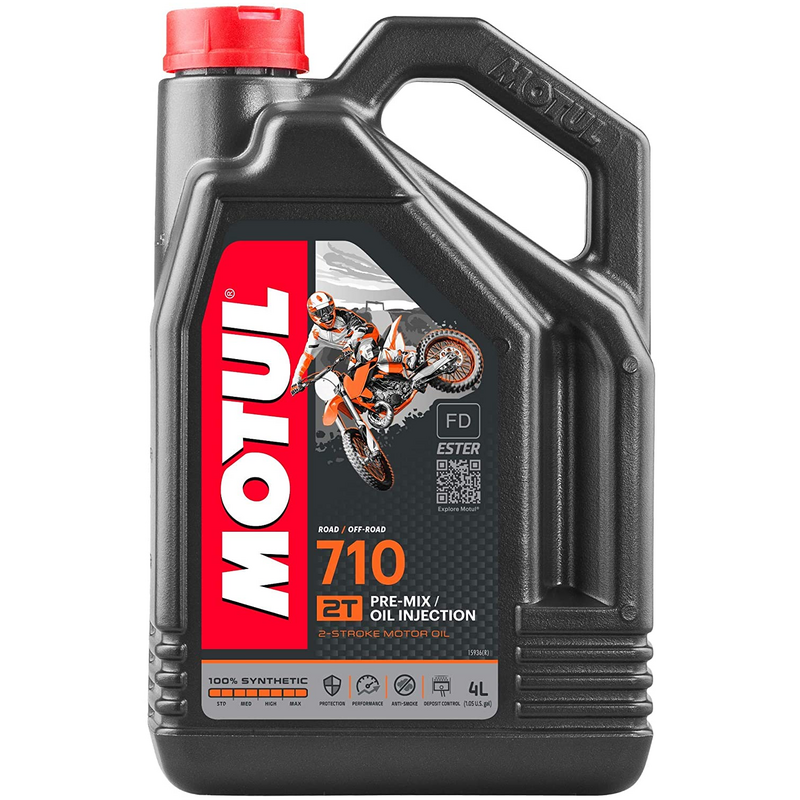 Huile Moto Motul 710 2T 4L