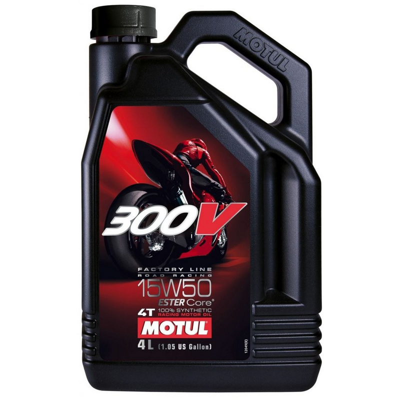  Motul 300V 15W50 Road Racing Factory Line 4L
