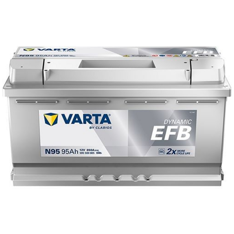 Autobatterie Varta N95 Dynamic  EFB 12V 95Ah  850A