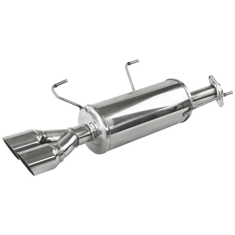 Endschalldämpfer Inoxcar  2x80mm Racing Angled für NISSAN JUKE (F15)  1.6 DIG-T 4x4 190ps