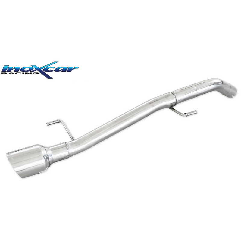 Endschalldämpfer-Ersatzrohr Inoxcar  102mm Racing Look für OPEL ADAM (M13)  1.4 S 150ps