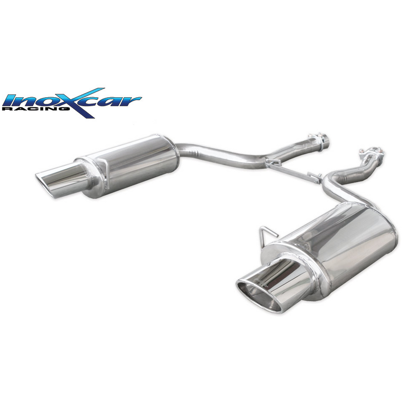 Echappement Final Inoxcar  150x105mm Oval pour AUDI A4 B7 (8EC)  RS4 quattro 420cv