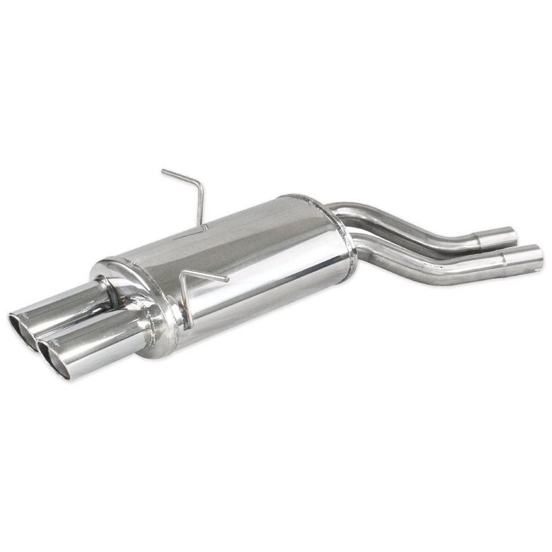 Echappement Final Inoxcar  2x80mm X-Race pour BMW 3 Coupé (E46)  323 Ci 170cv